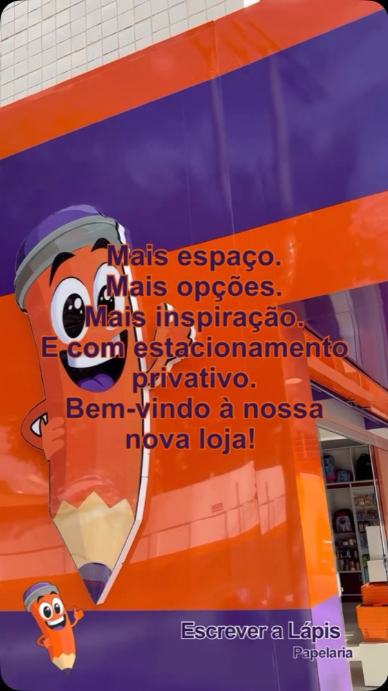 Entrada da filial nova no bairro Angola