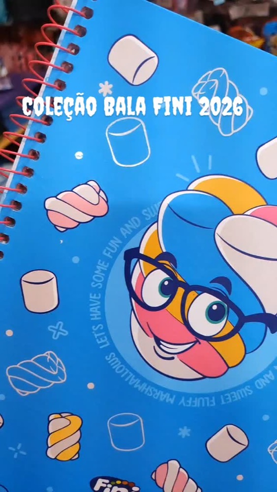Caderno Bala Fini